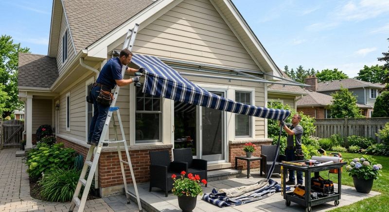 Home Awning Installation in Sonoma County, CA