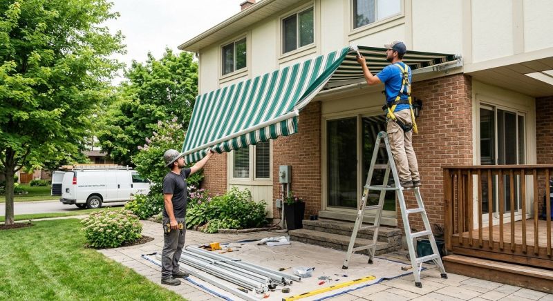 Home Awning Installation in Santa Rosa, CA