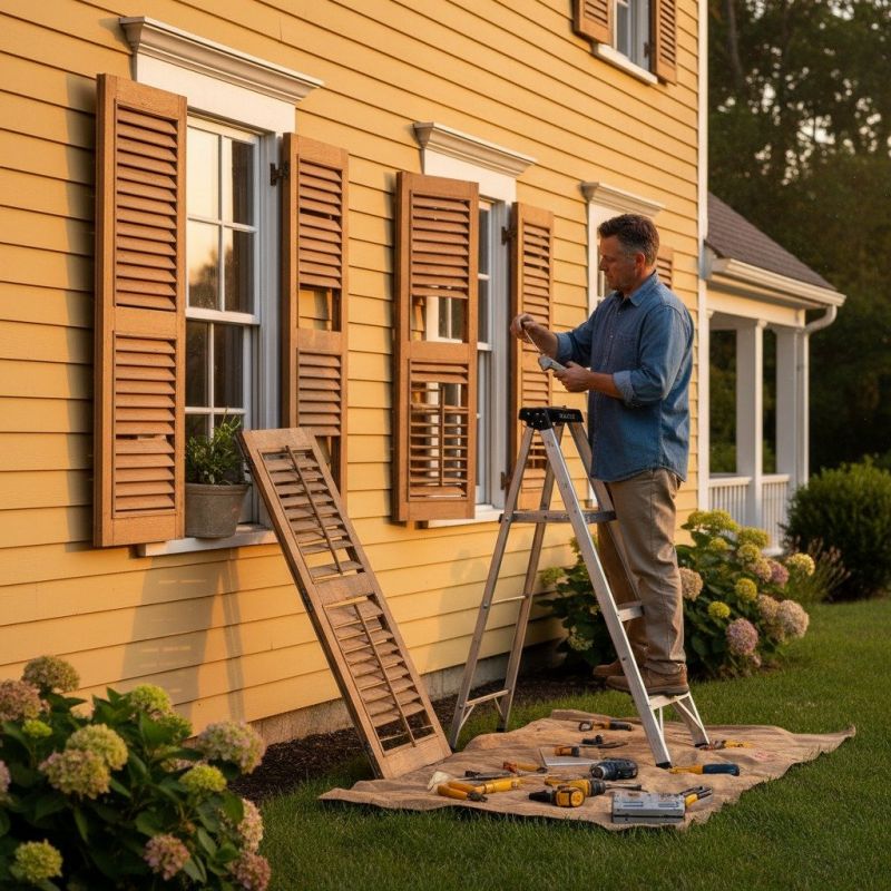 Shutter Latch Replacement in Olathe, KS