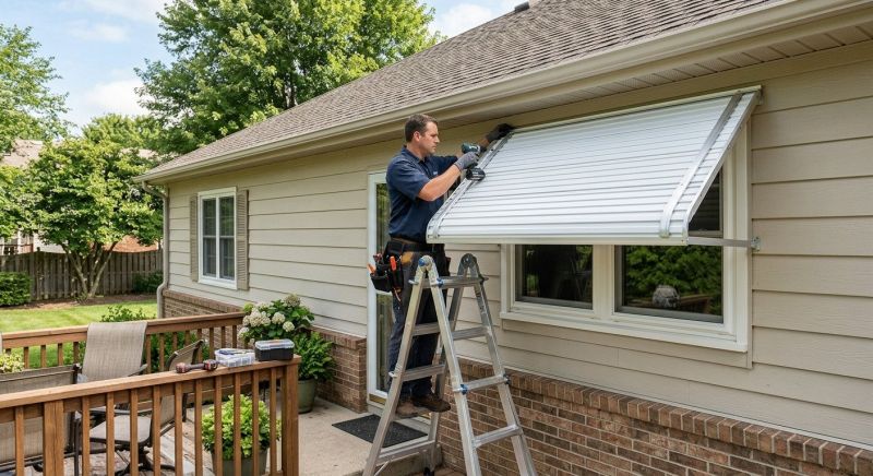 Aluminum Awning Replacement in Sonoma County, CA