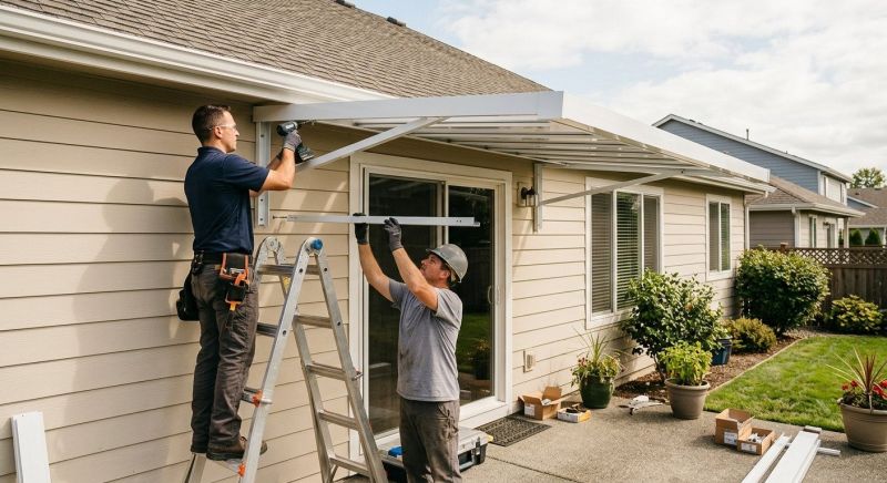 Aluminum Awning Replacement in Fayetteville, NC