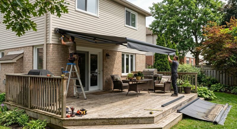 Awning Installation Service in Santa Rosa, CA