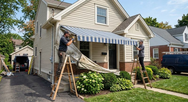 Awning Replacement in Fayetteville, NC