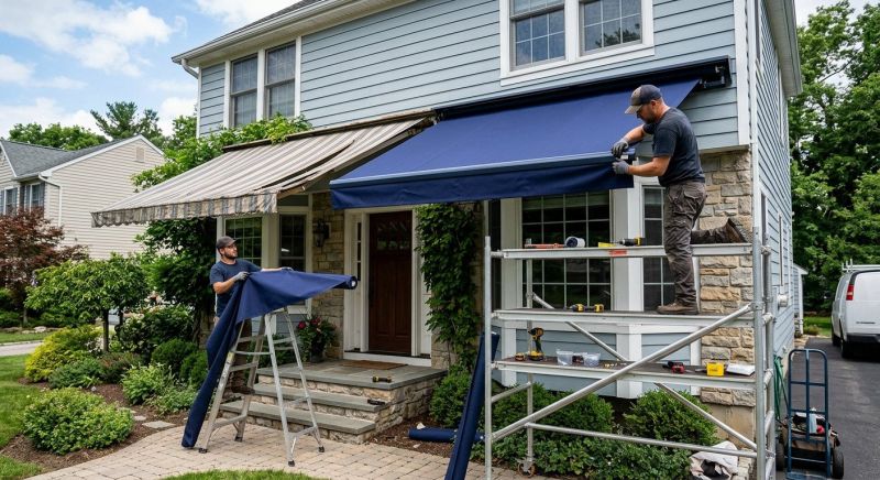 Cloth Awning Replacement in Napa, CA