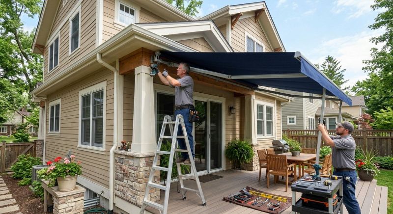 Custom Awnings Installation in Napa, CA
