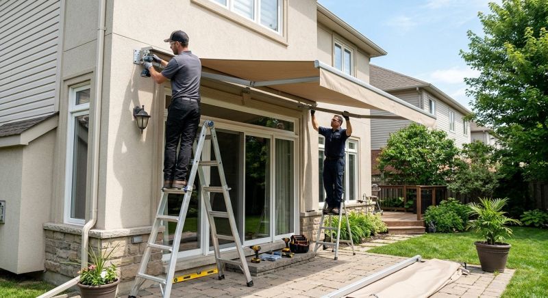 Custom Shade Installation in Marin County, CA