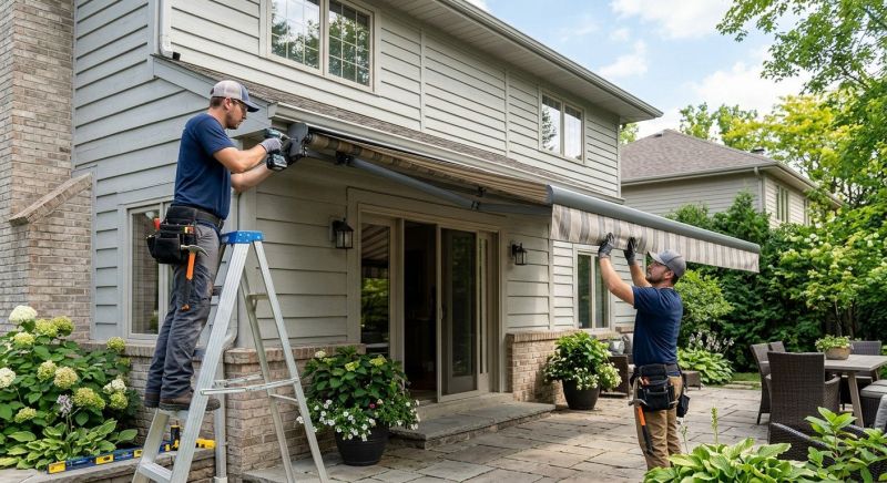 Deck Awning Installation in Napa, CA