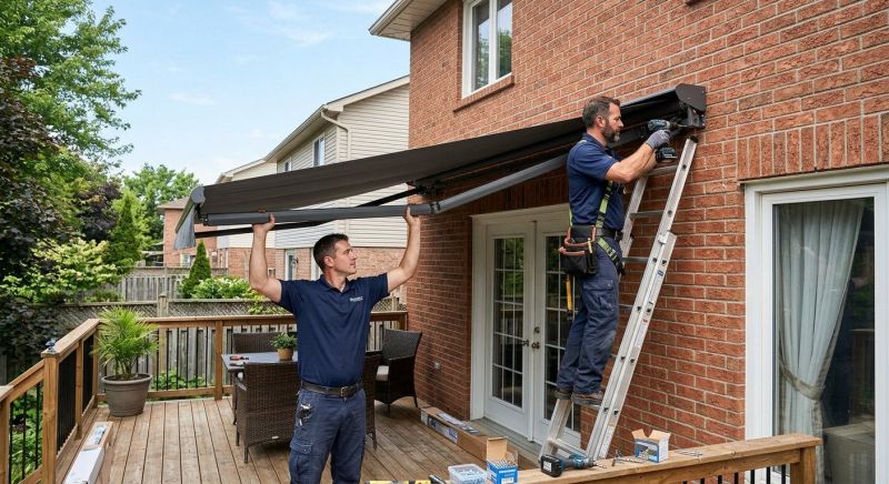 Deck Awning Replacement in Sonoma County, CA