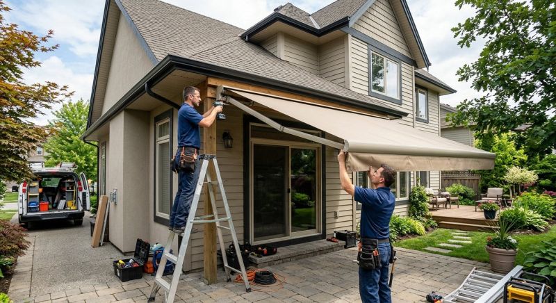 Home Awning Installation in Marin County, CA