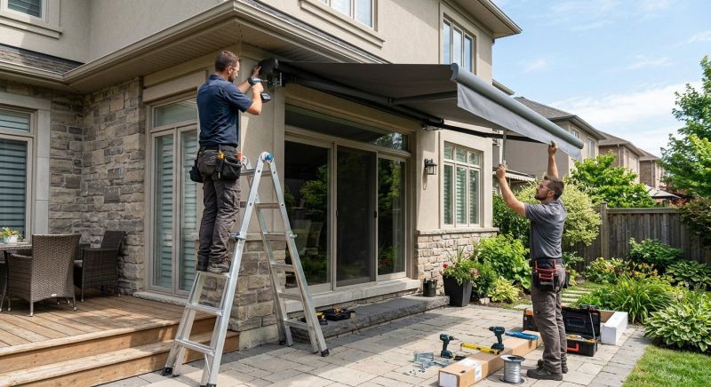 Retractable Awning Installation in Napa, CA