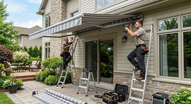Retractable Awning Replacement in Sonoma County, CA