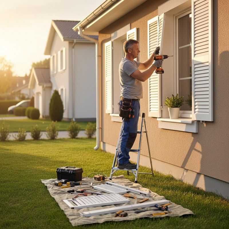 Shutter Latch Replacement in Alpharetta, GA