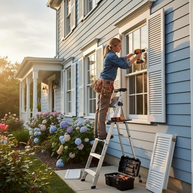Shutter Reattachment in Denver County, CO