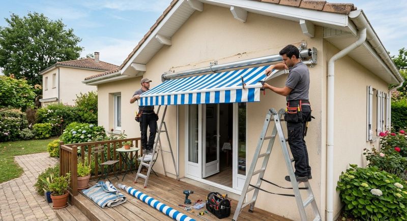 Window Awning Installation in Sonoma County, CA